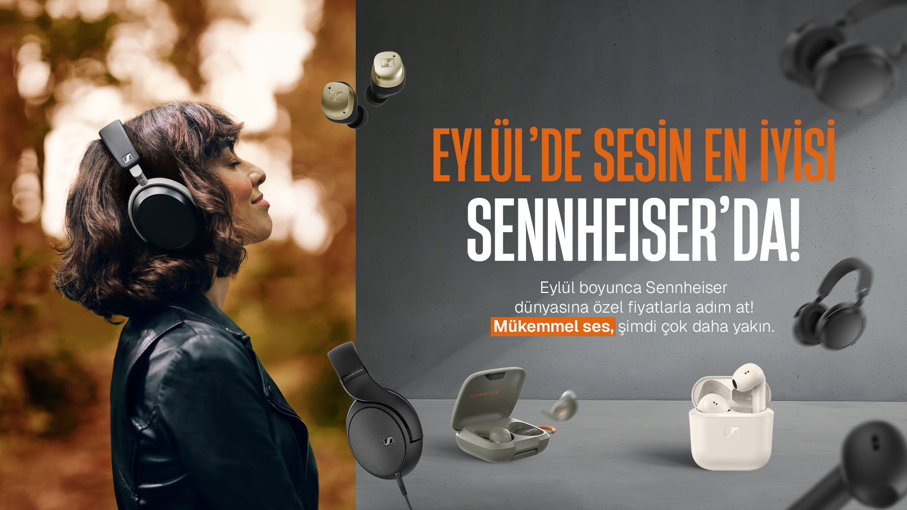 Eylül'de Sesin En İyisi Sennheiser'da!
