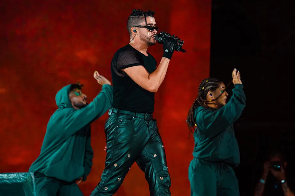 Bad Bunny'nin Sahnesinde Sennheiser Digital 6000