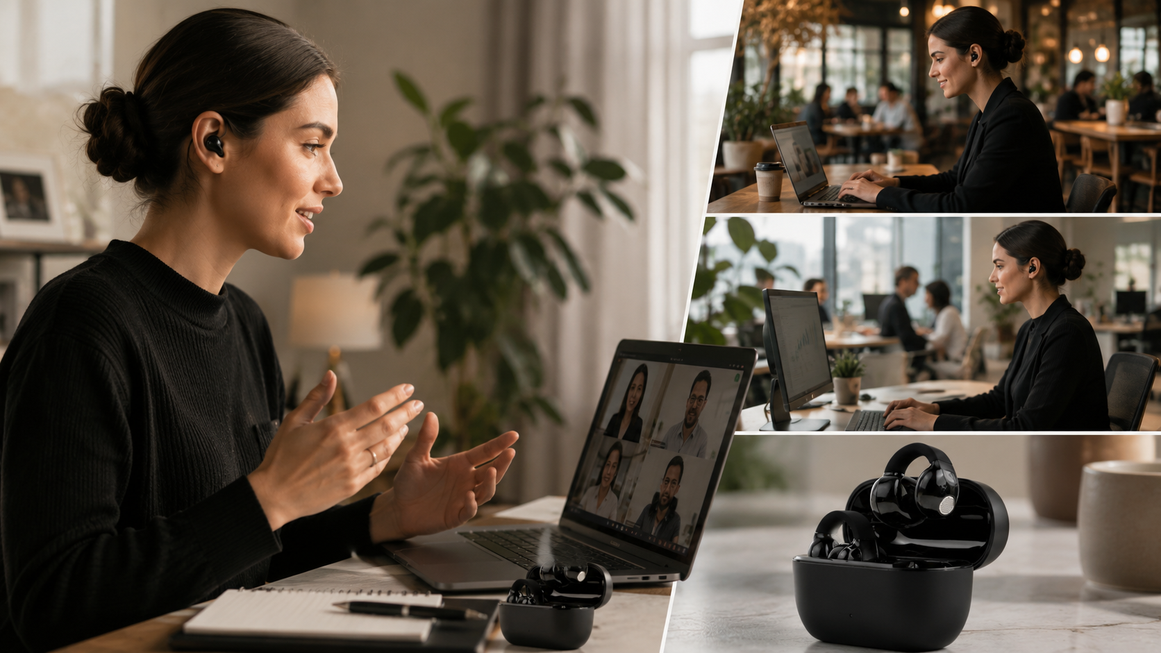 Görüşmede Net Ses: Sennheiser ACCENTUM Clip'in AI Gürültü Azaltma Özelliği