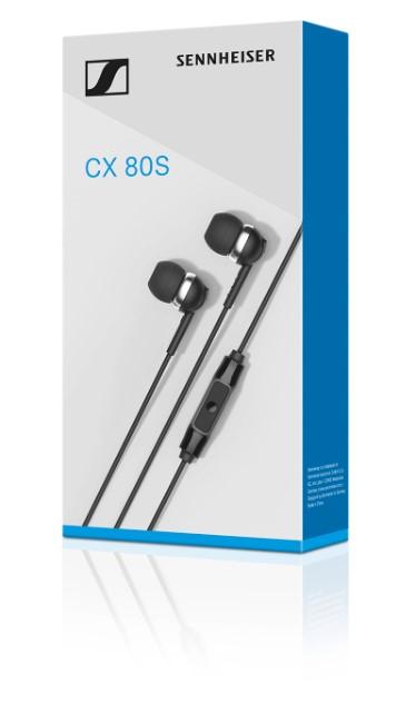 Sennheiser CX 80S Mikrofonlu Kulak İçi Kulaklık Kutu İçeriği